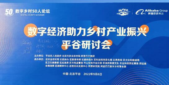 数字经济助力乡村产业振兴研讨会在京举行